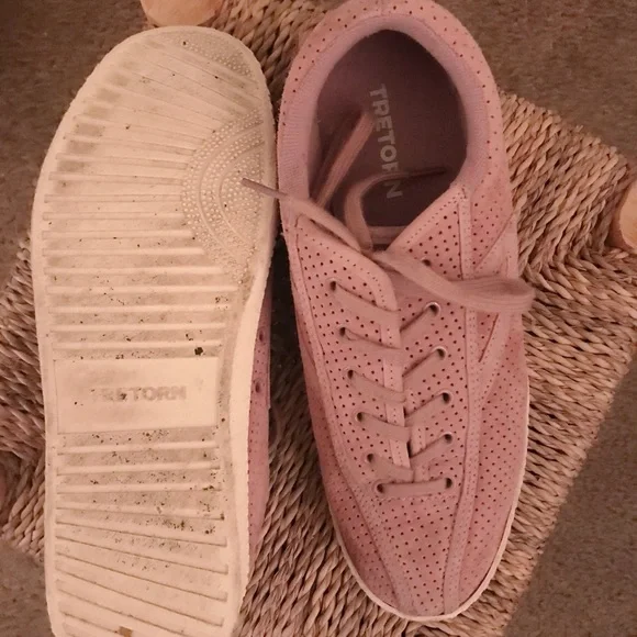 Tretorn light pink/purple sneakers - Picture 3 of 3